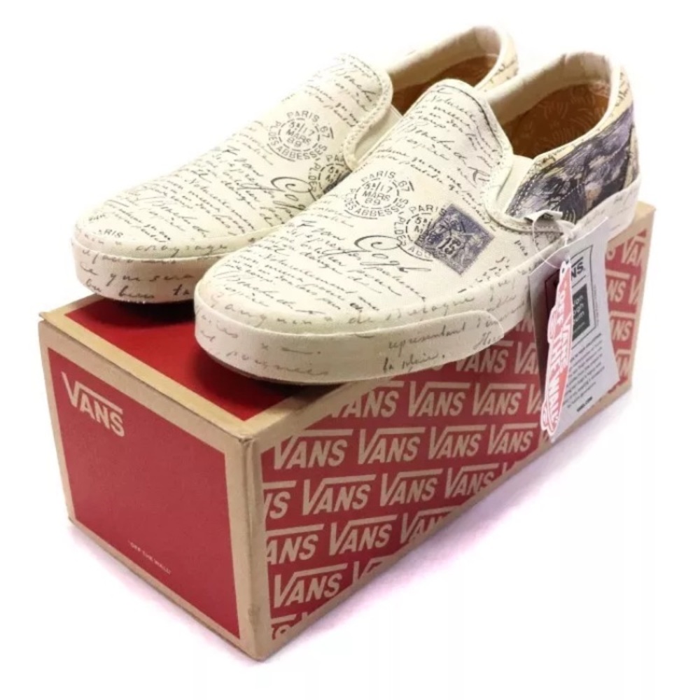 Vans Van Gogh The Letters Slip On Sneakers NWT - Picture 2 of 8
